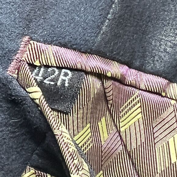 Jean-Paul Germain Two Button‎ Double Vented Fully Lined Blazer 42R (Black) - Picture 6 of 7